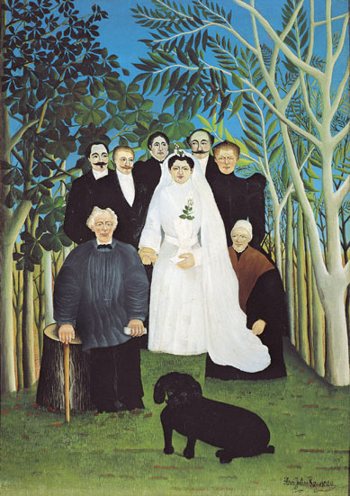 Henri Rousseau, called ‘Le Douanier’ The Wedding Party, c.1905 Oil on canvas 163.0 x 114.0cm Musée de l'Orangerie, Paris © Photo RMN - C. Jean