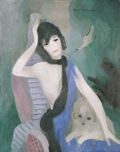 Marie Laurencin - Portrait of Mademoiselle Chanel