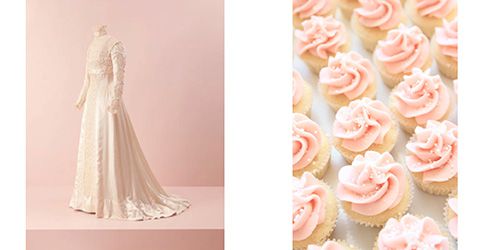 ARTS003541_500 Unknown Wedding dress 1910 v Lemon wedding cupcakes