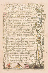 Songs of Innocence: The School-Boy, William BLAKE - NGV