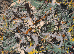 Jackson POLLOCK - Untitled (Green Silver) c.1949
