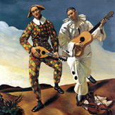 André Derain - Harlequin and Pierrot