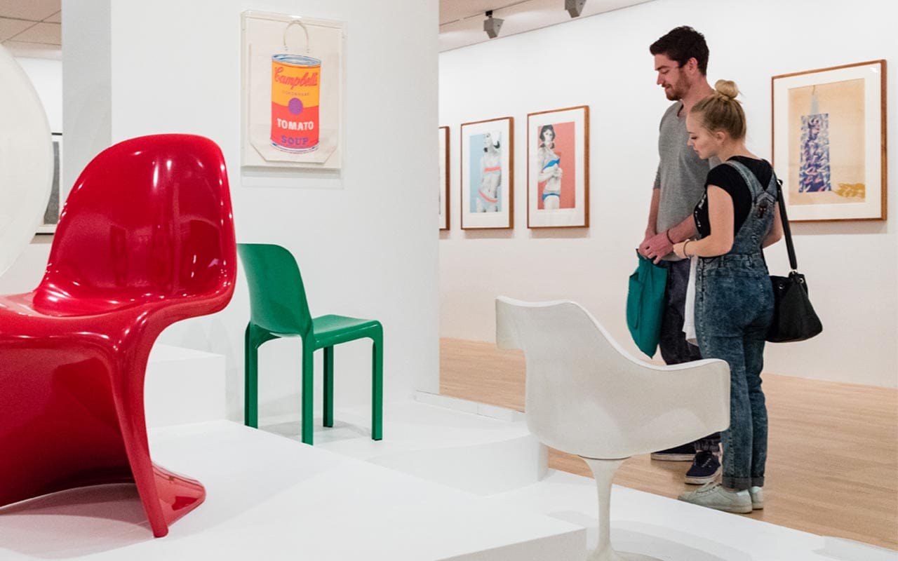 Installation view of Contemporary Art & Design galleries, NGV International
