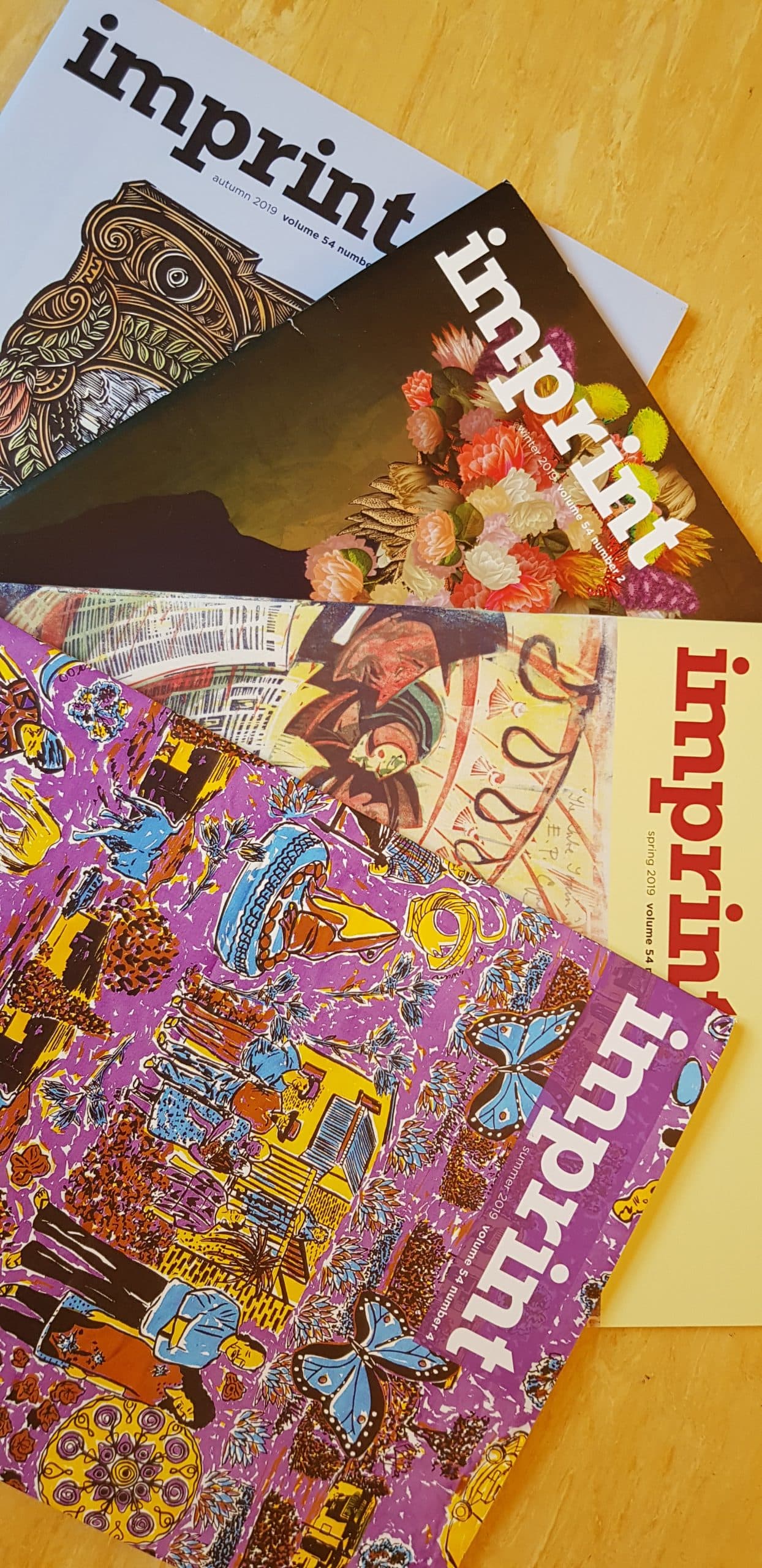 Imprint, the fine art journal published quarterly by the Print Council of Australia, covers print media, artist books and works on paper.