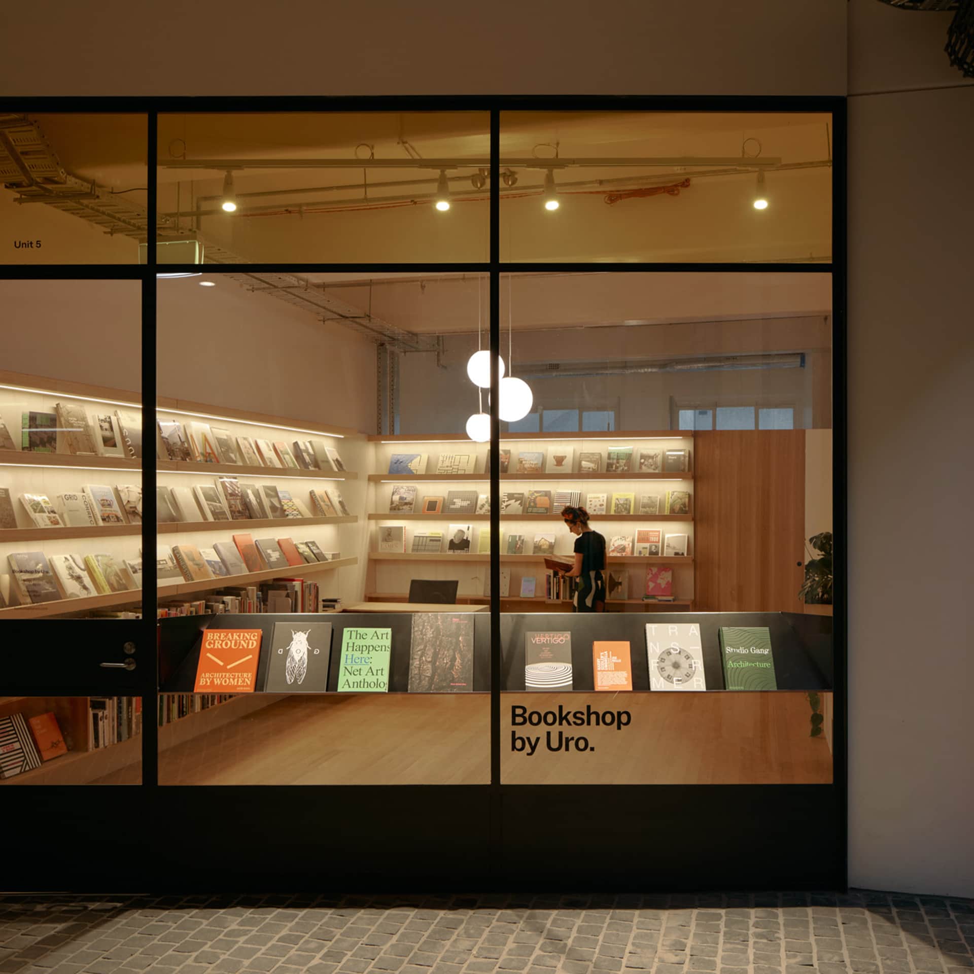 Bookshop by Uro. Photo: Tom Ross.