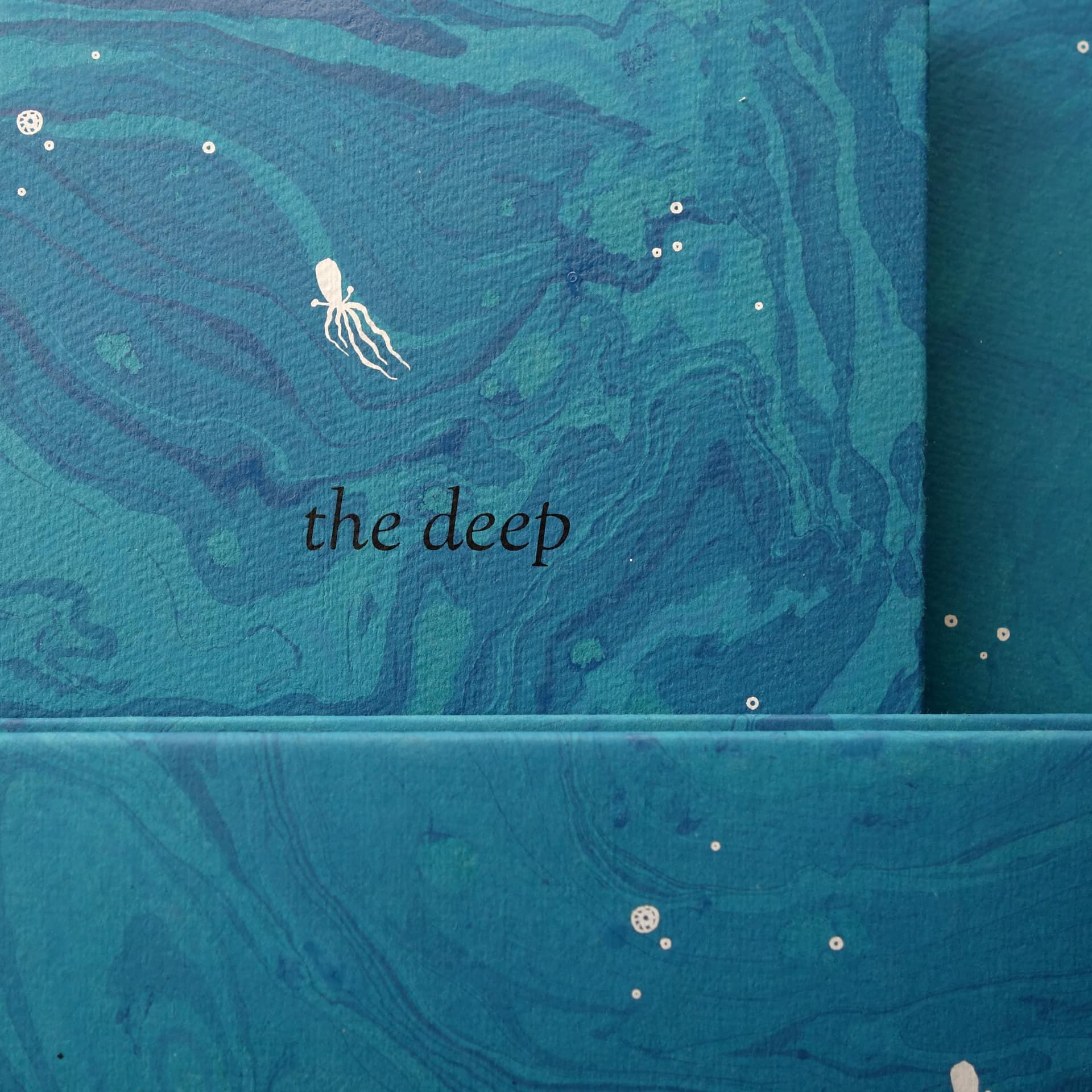 Delve into The Deep. Our latest handmade offering.