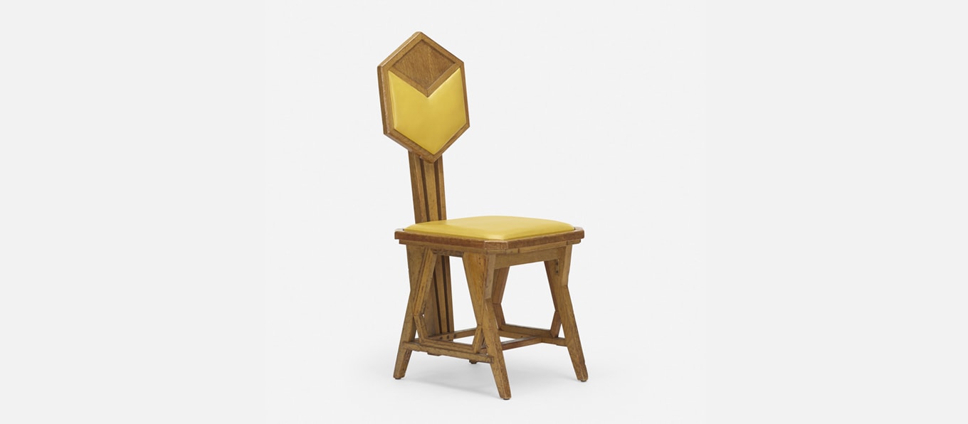 Frank Lloyd Wright<br /><em>Peacock Chair, from the Imperial Hotel, Tokyo</em> c. 1921