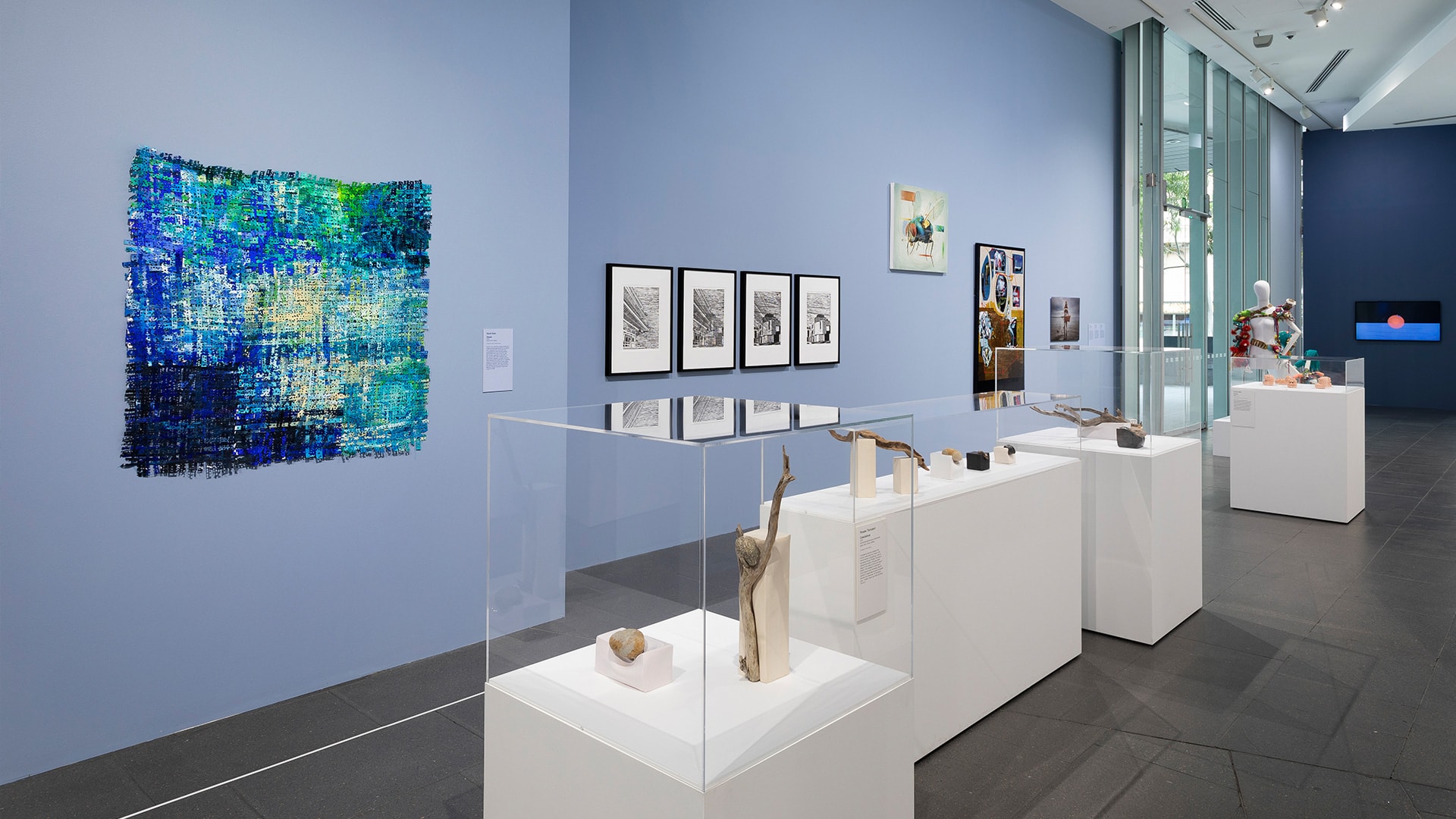 Installation view of <em>Top Arts 2021</em> at NGV Australia