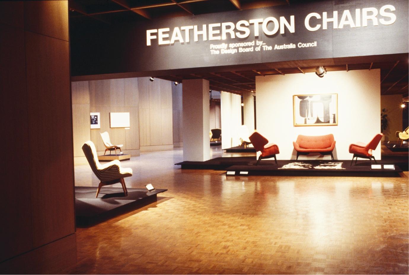 <em>Featherston Chairs</em> 1988, exhibition view