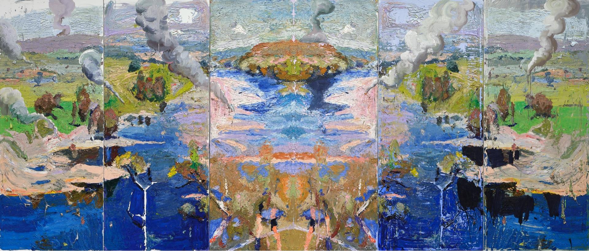 Ben Quilty<br><em>Clapped Out, (after Corr and Slade)</em> 2026<br>Collection of the artist © Ben Quilty