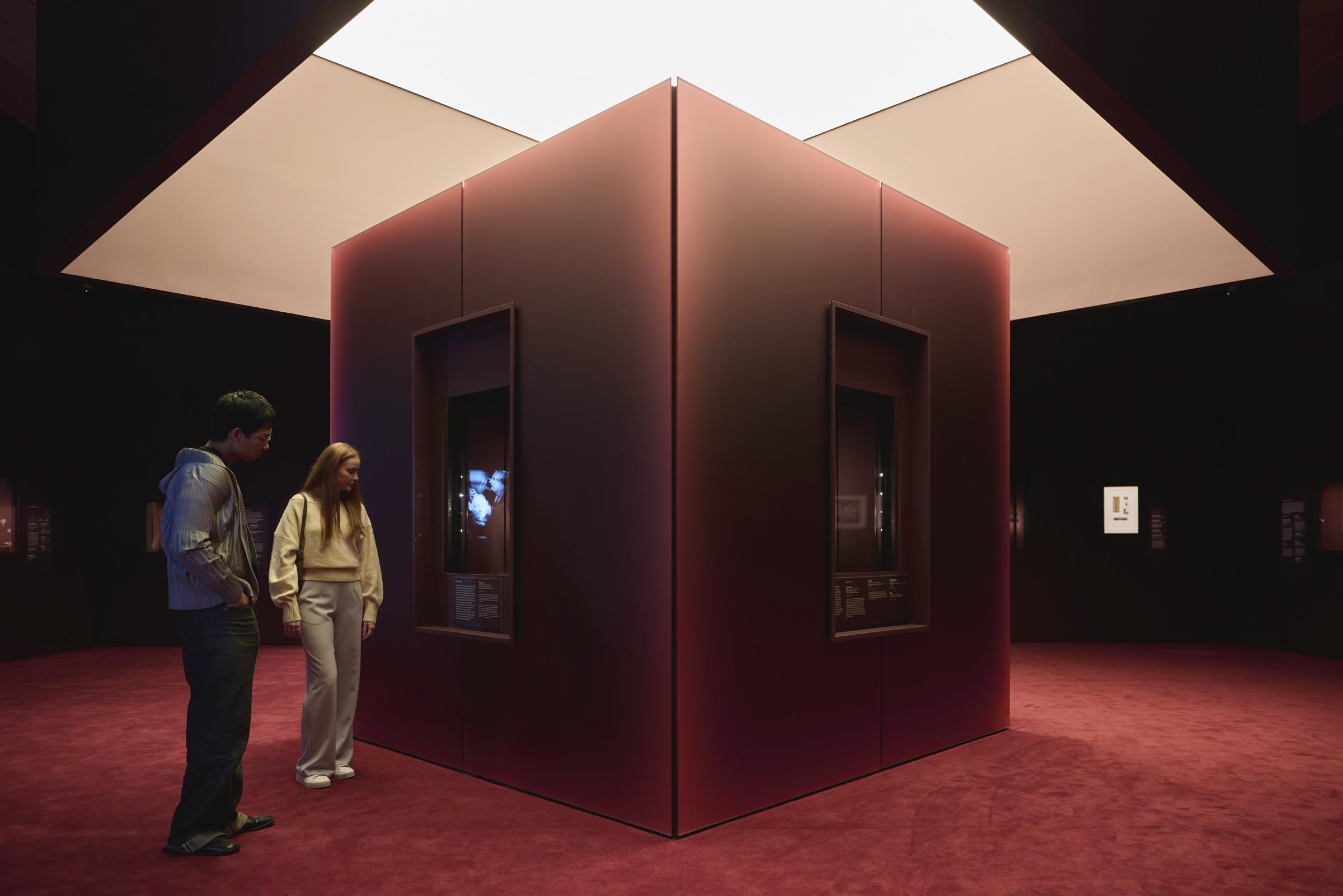 Visitors exploring Melbourne Winter Masterpieces® 2026: <em>CARTIER</em>, on display at NGV International until 4 October 2026. Photo: Danielle Castano