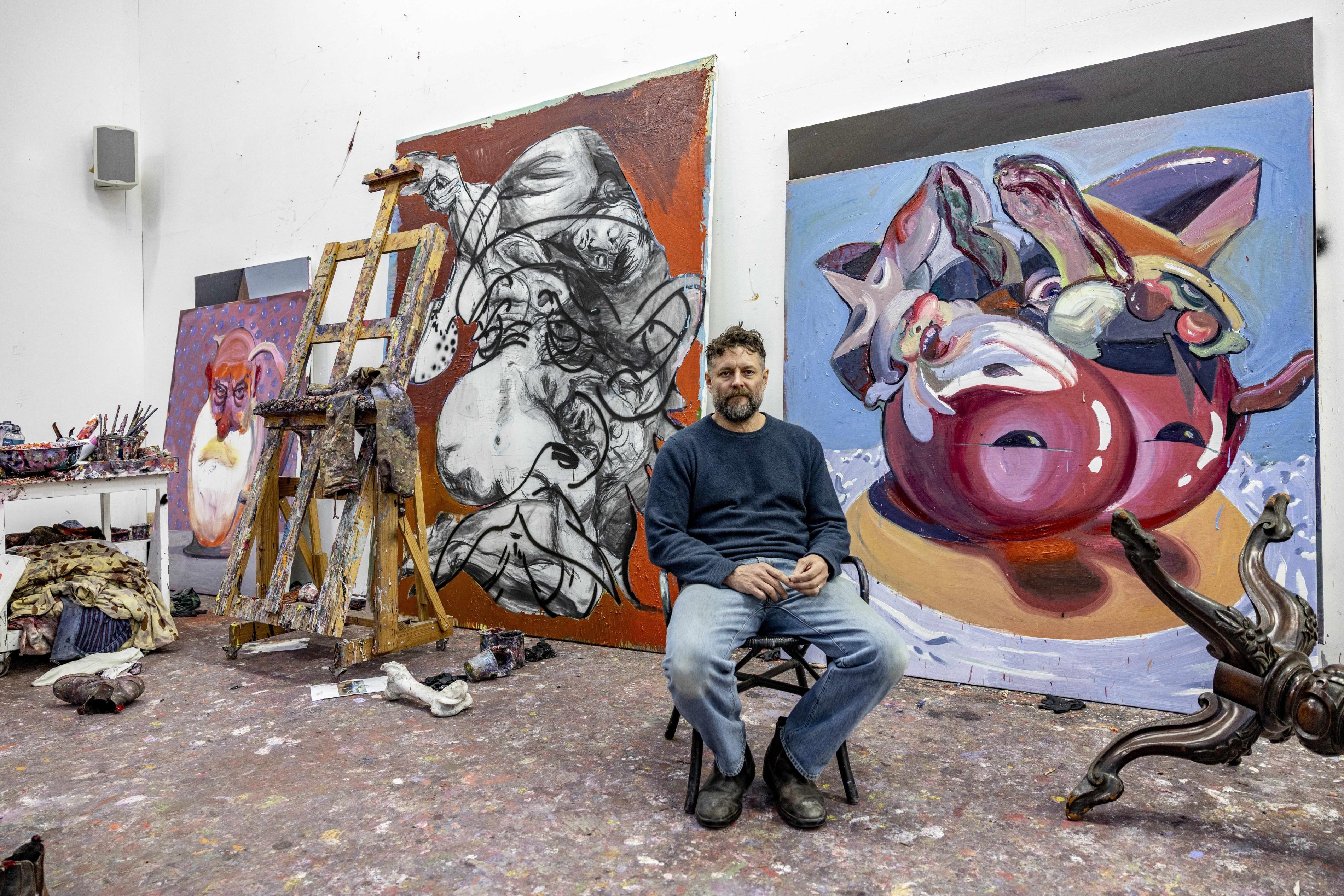 Portrait of Ben Quilty, Photo Brett Boardman